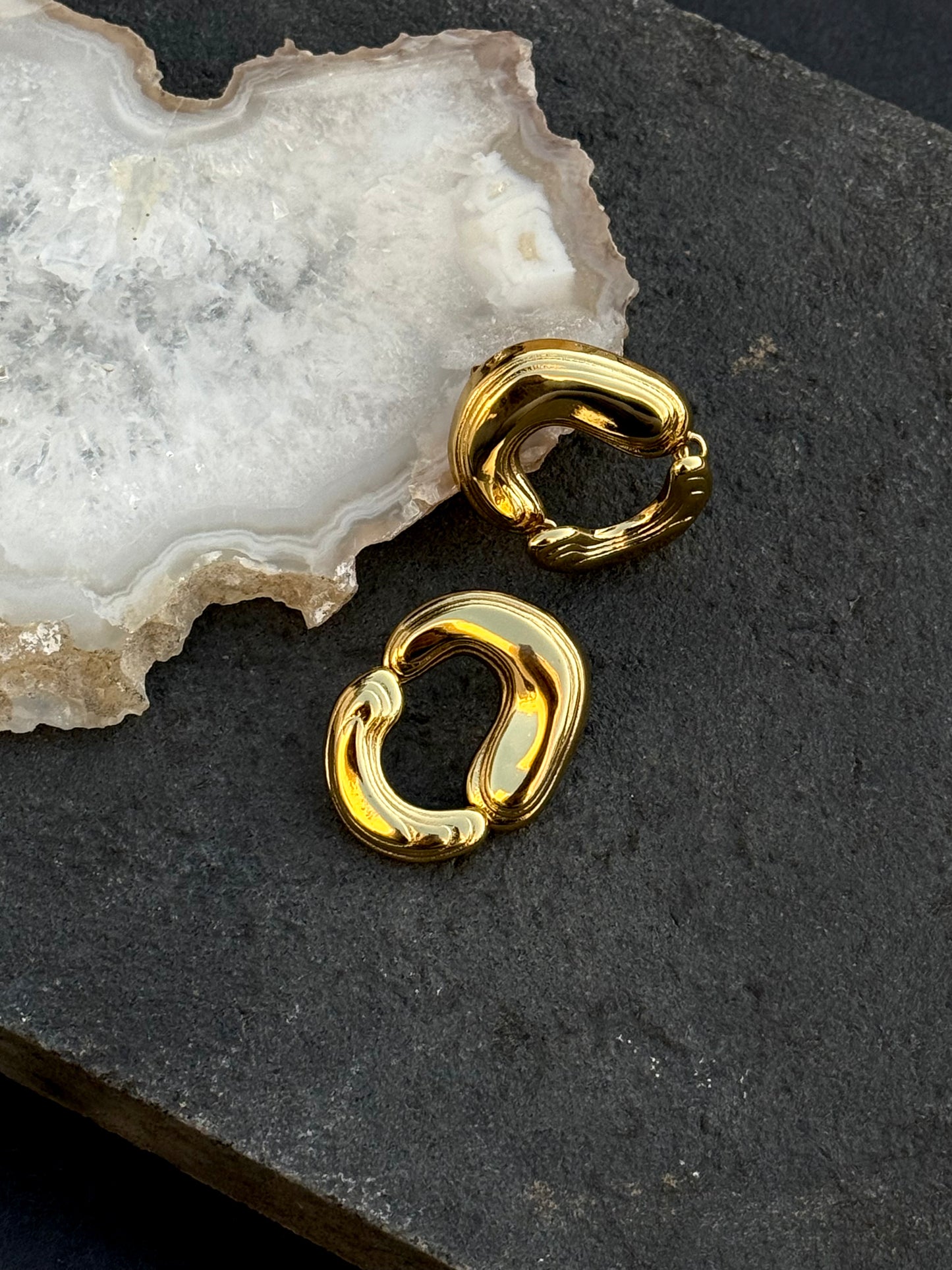 Classic Gold Earrings