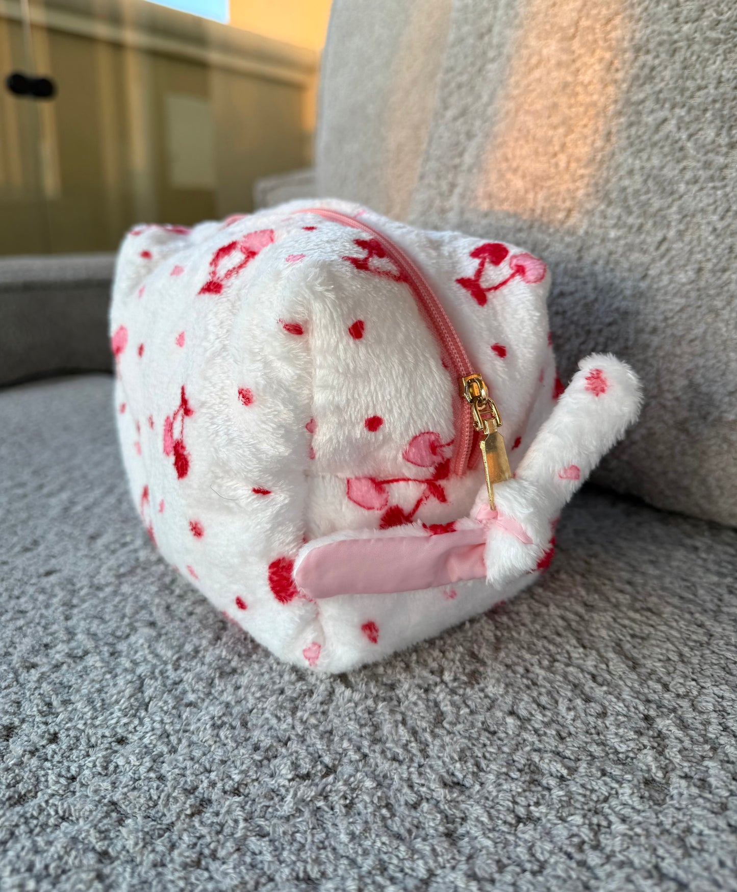 Cherry Bliss Makeup Bag