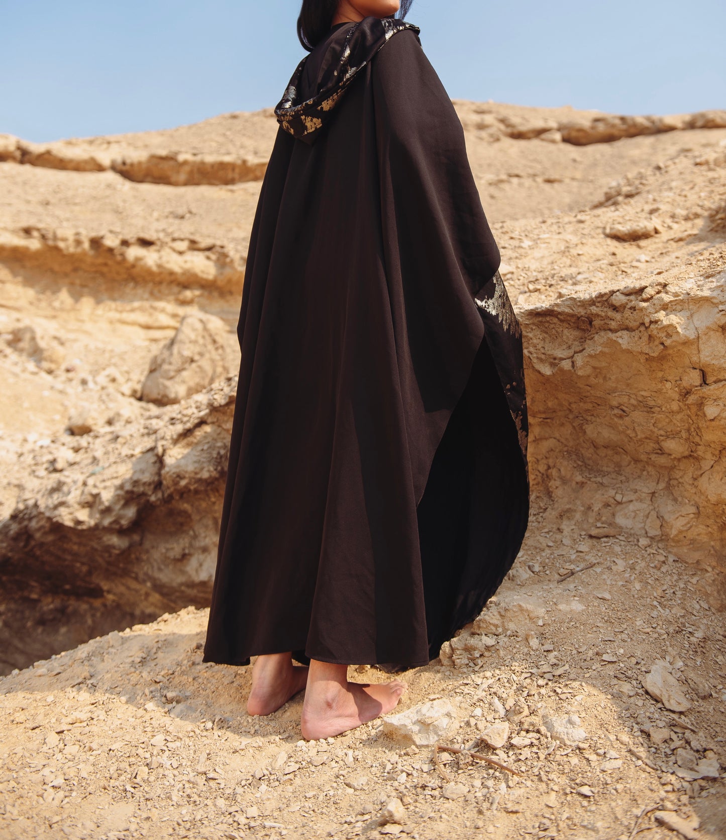 Layal Black Kaftan