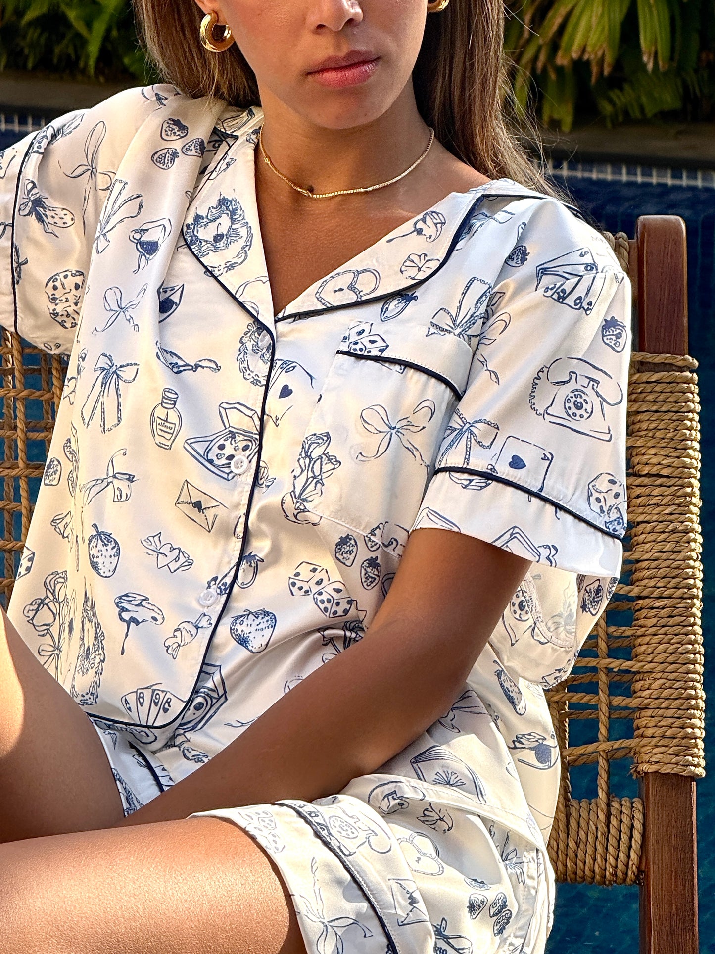 Blue Whispers Pjs