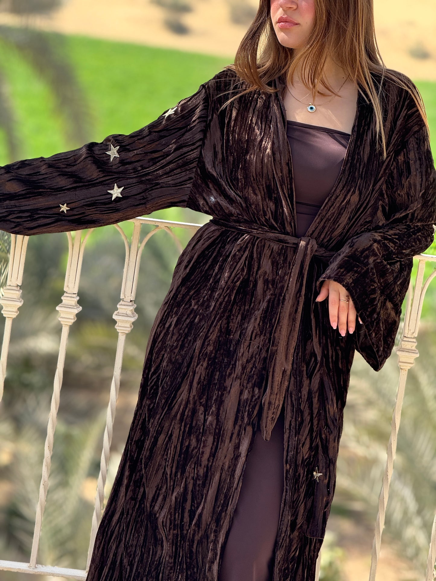 Étoile Brown Kaftan