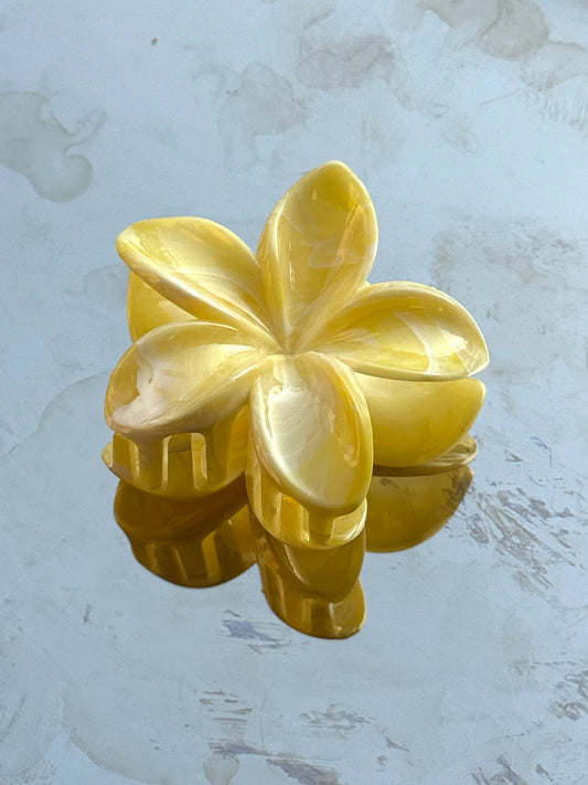 Butter Bloom Hair Clip