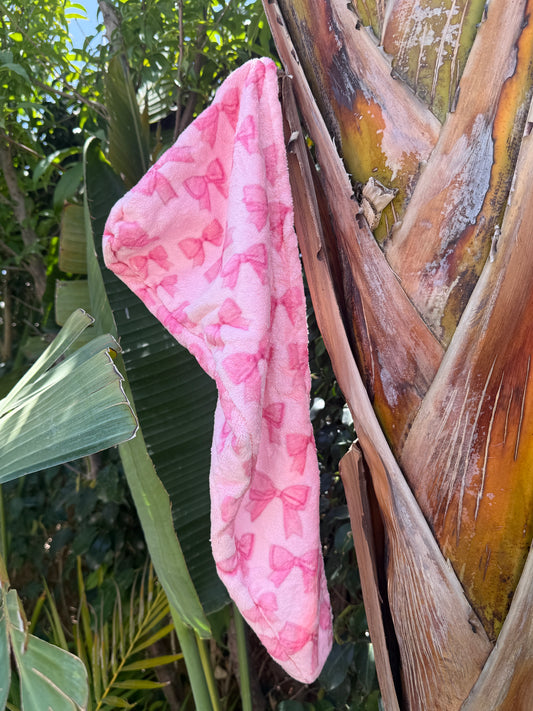 Pretty in Bows Hair Towel