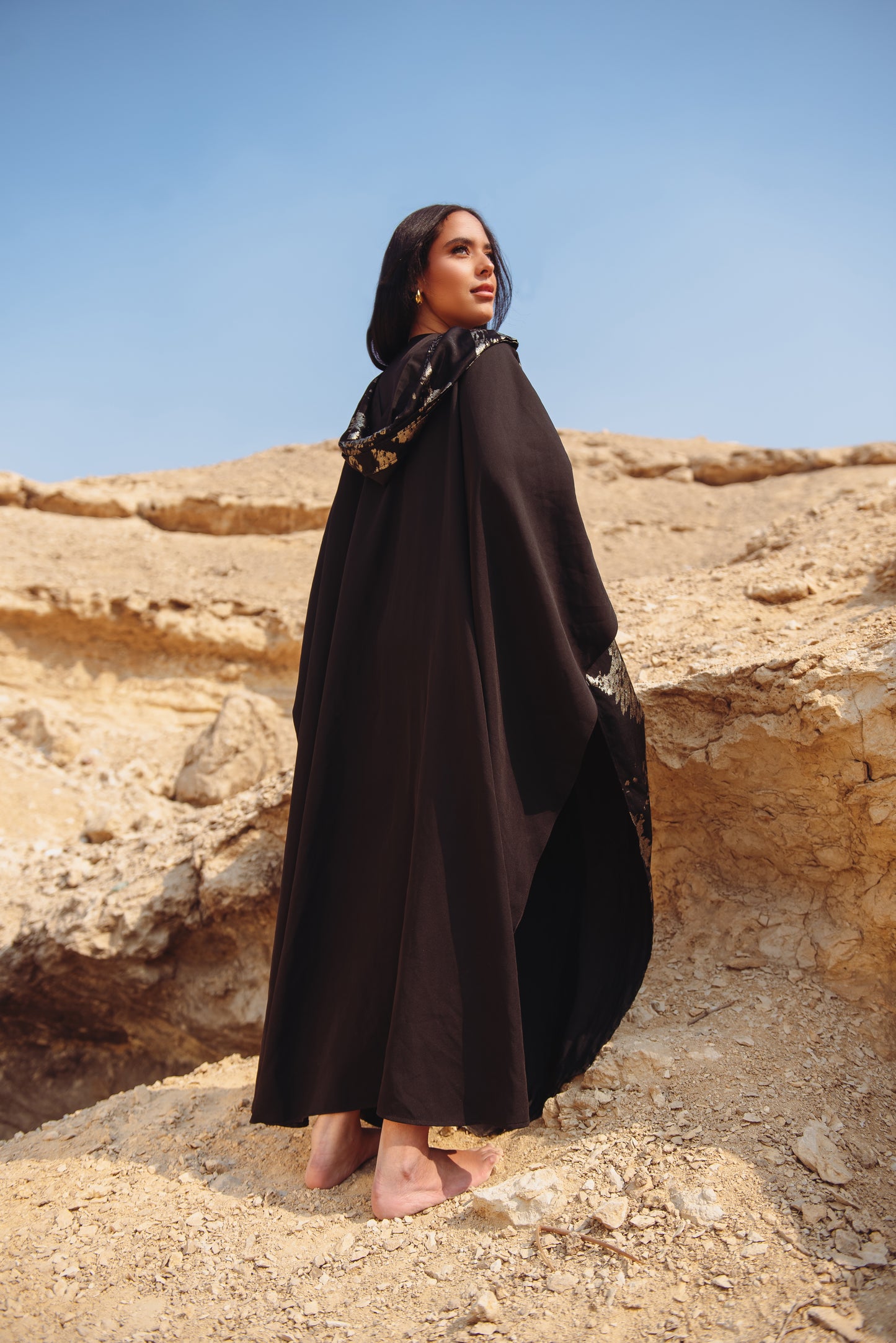 Layal Black Kaftan