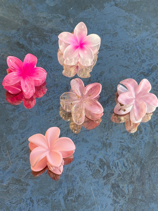 Colorful Bloom Mini Hair Clip