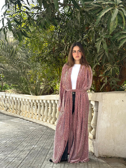 Pearly Pink Kaftan