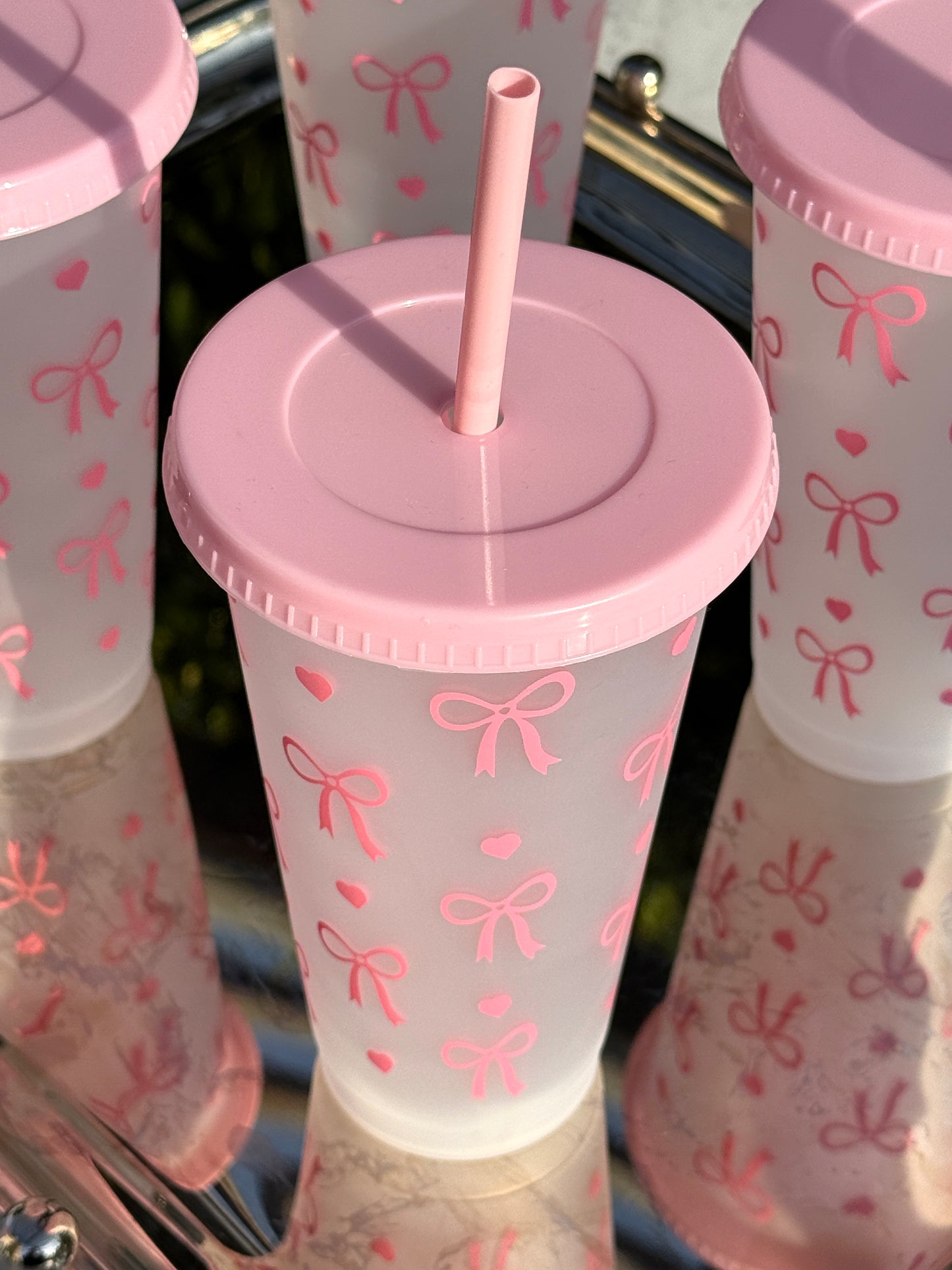 Bow Plastic Cup