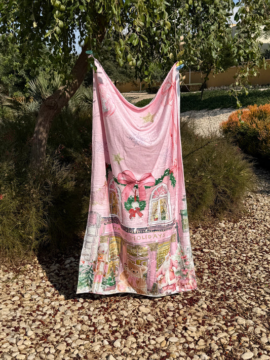 The Christmas Village Blanket