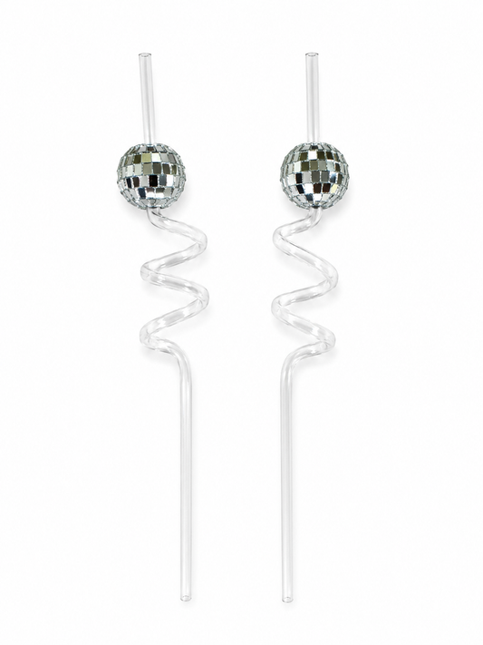 Disco Ball Straw