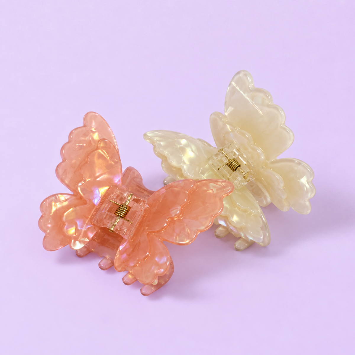 Butterly hair clips
